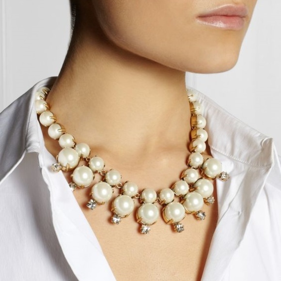 J. Crew Jewelry - J.CREW Faux Pearl Necklace